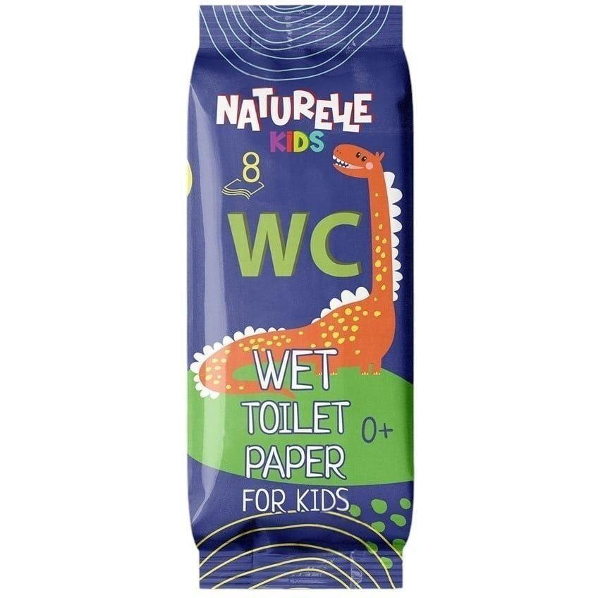 Туалетная бумага влажная Naturelle Kidz 8шт фото 1
