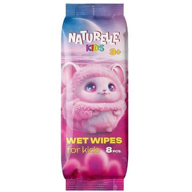 Серветки вологі для дітей Kids Naturelle 8штфото1