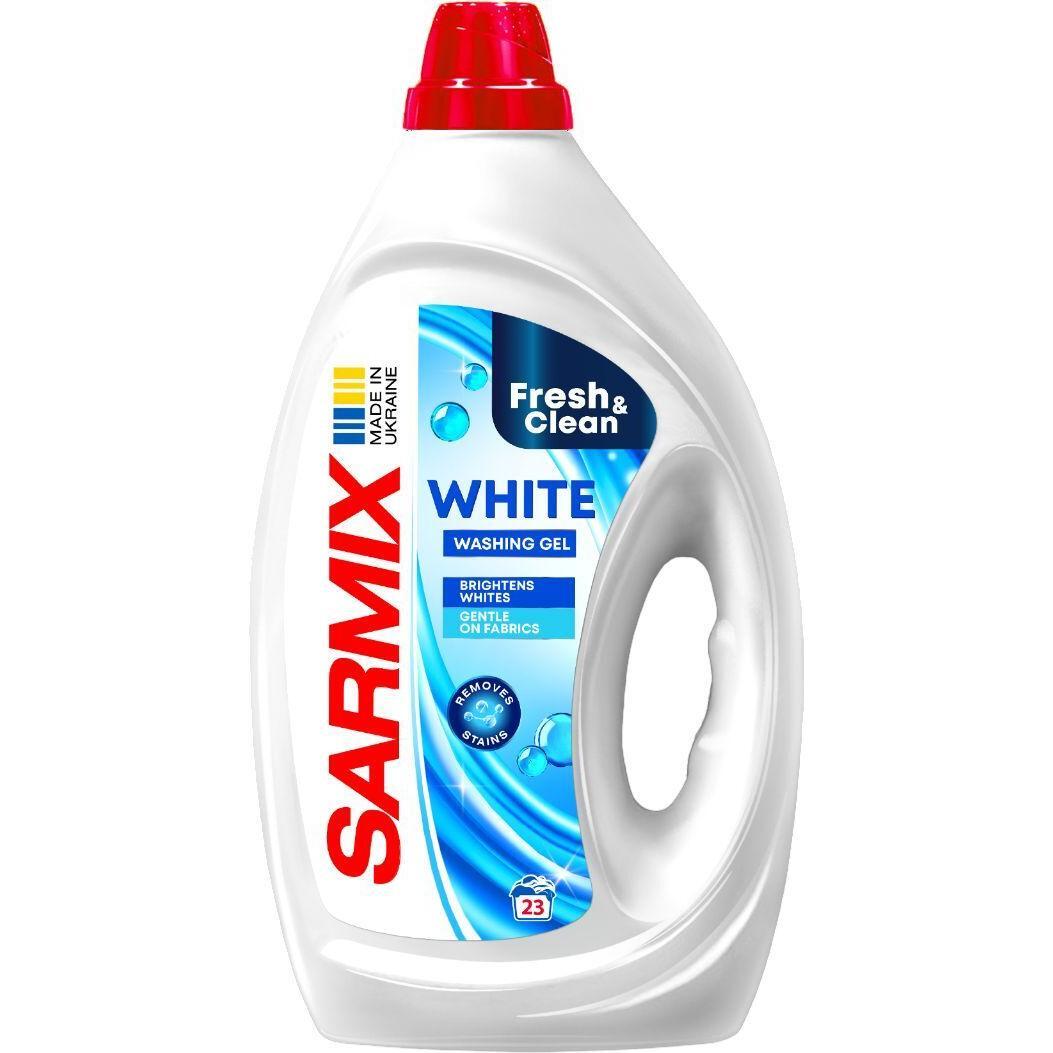 Гель для стирки Sarmix White 900 мл фото 1