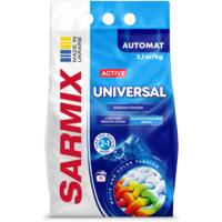 Пральний порошок Sarmix Active Universal для всіх типів прання 2,1 кг