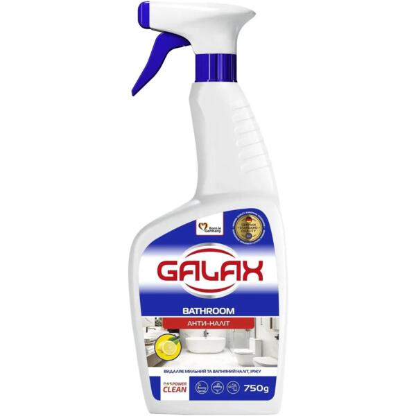 Средство для мытья ванной и сантехники Galax das PowerClean Антиналет 750г