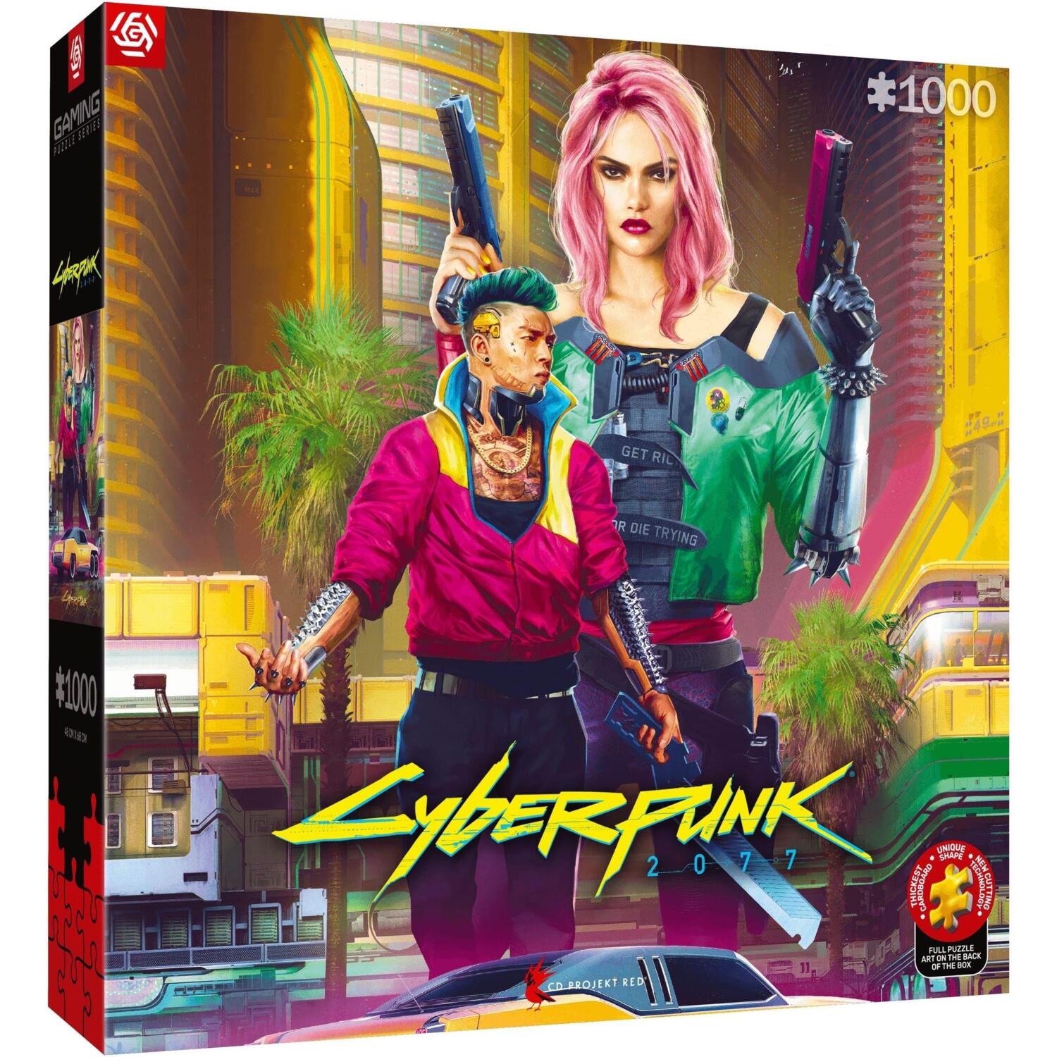 Пазл GoodLoot Cyberpunk 2077 Kitsch Style 1000 ел. (5908305249696)фото