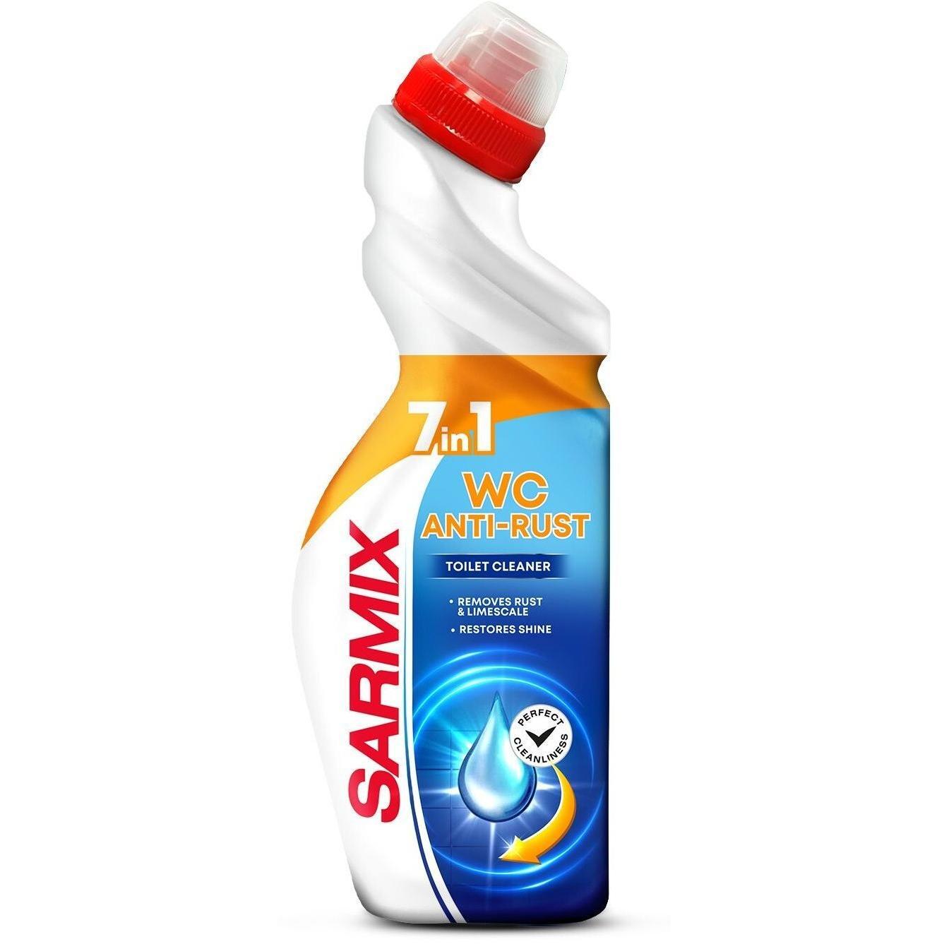 Средство для чистки сантехники Sarmix антиржавчина 750 мл фото 1