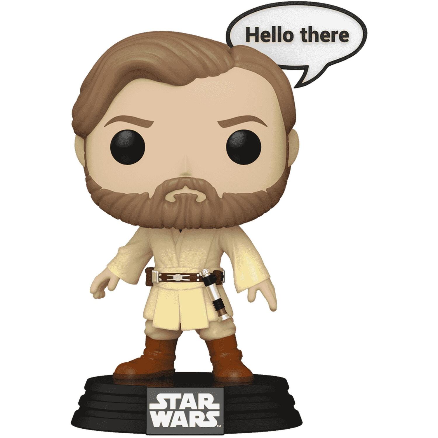 Фигурка Funko POP Star Wars: Sayings - Obi-Wan Kenobi (Hello There) (889698835954) фото 