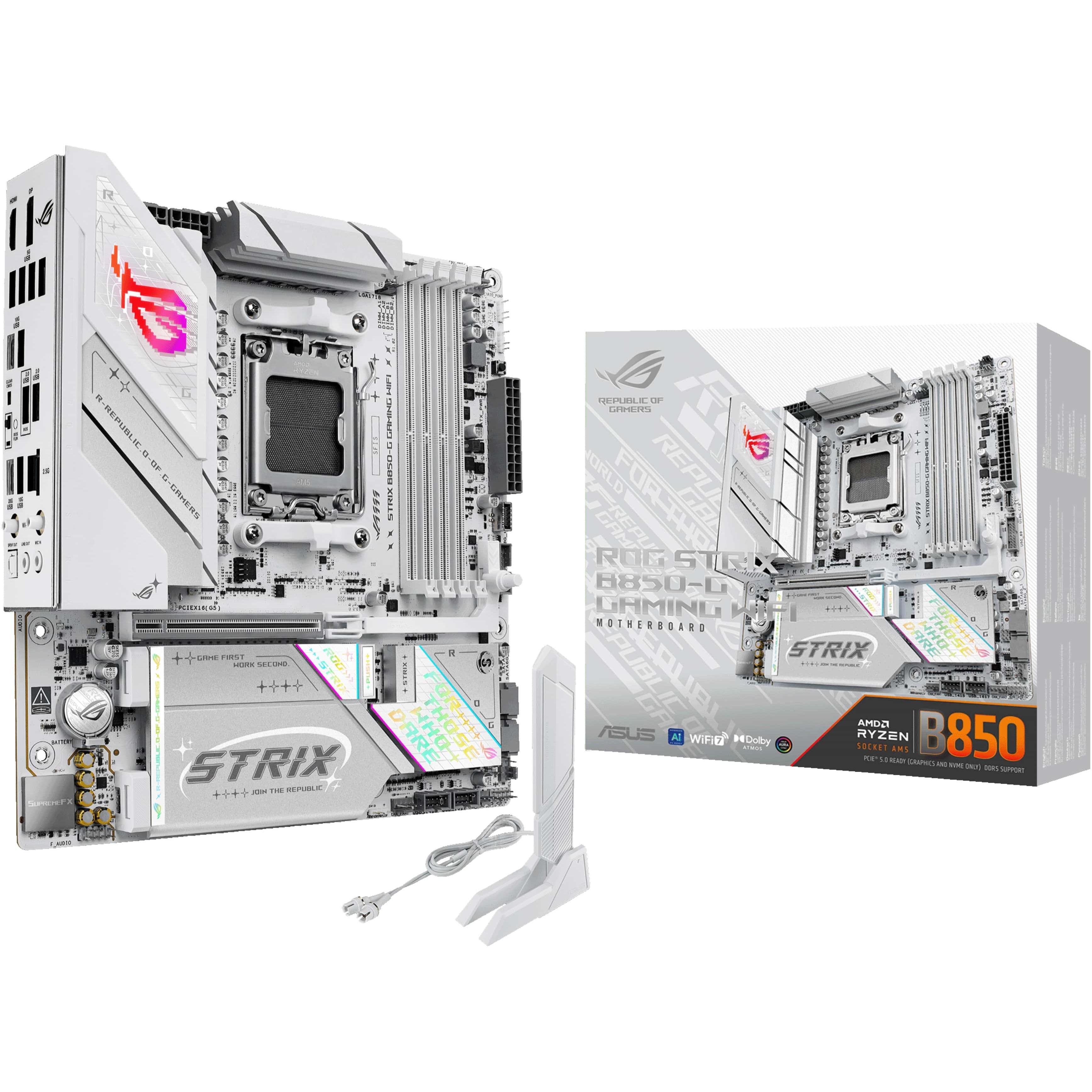 Материнcька плата ASUS ROG STRIX B850-G GAMING WIFI sAM5 (90MB1M30-M0EAY0)фото1