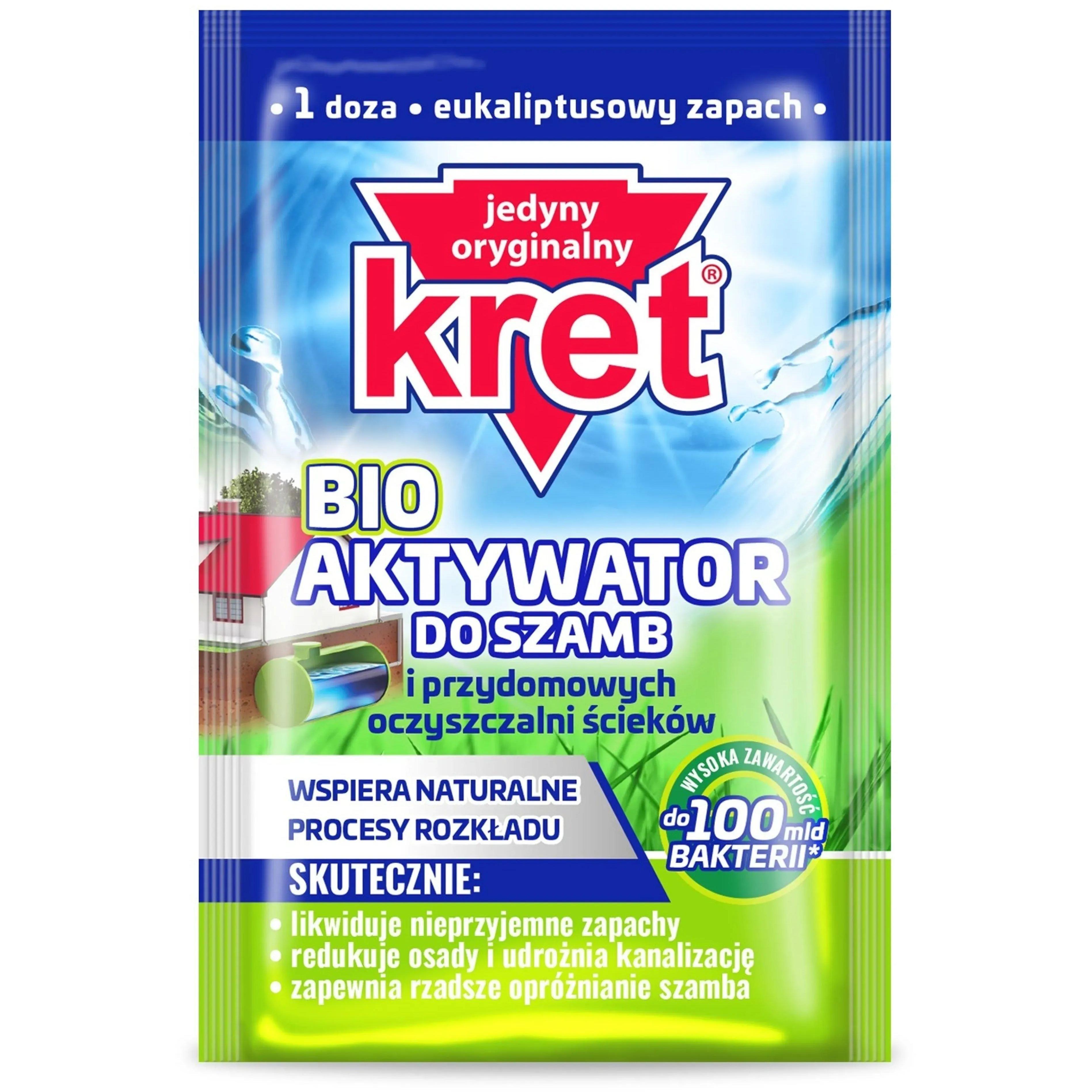 Біоактиватор для вигрібних ям Kret Bio 25гфото1