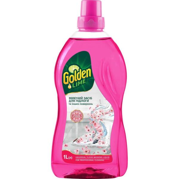 

Средство для мытья пола Pro Service Golden Lime Весенние цветы 1 л