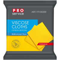 Салфетки вискозные Pro service для уборки 30x38 см 10 шт