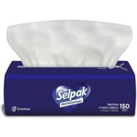 Бумажные полотенца Selpak Professional Premium V-сборка 2 слоя 150 шт