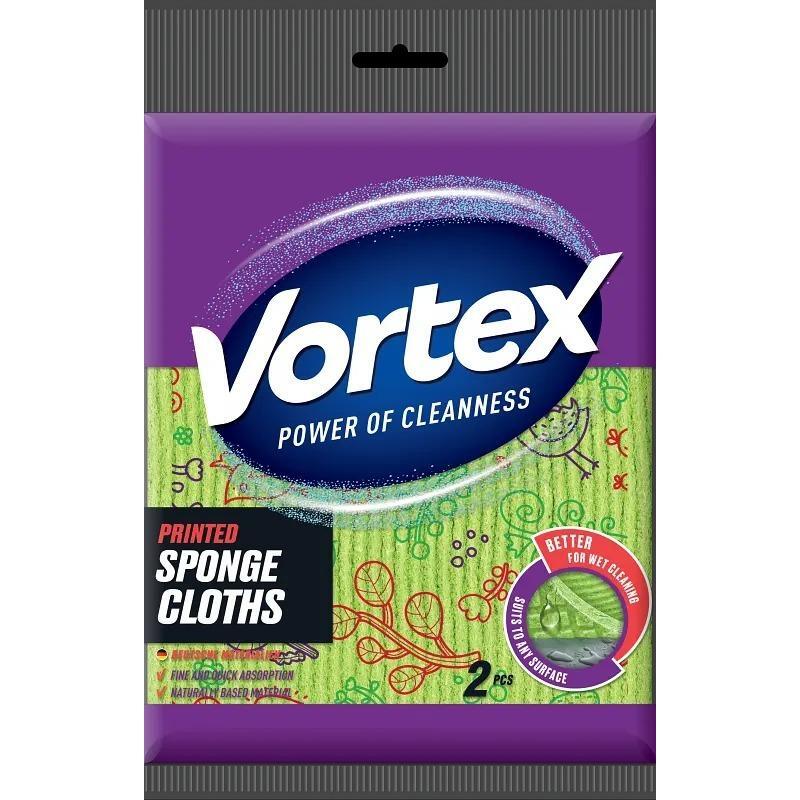 Салфетки целлюлозные Vortex с принтом 2 шт фото 1