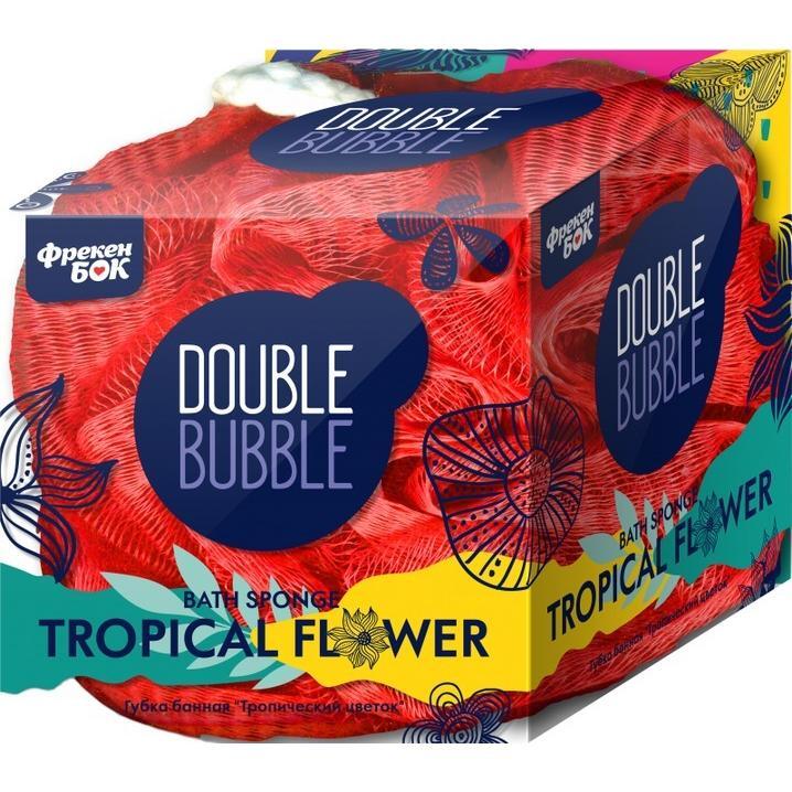Губка банна Фрекен Бок Tropical Flower 1штфото1