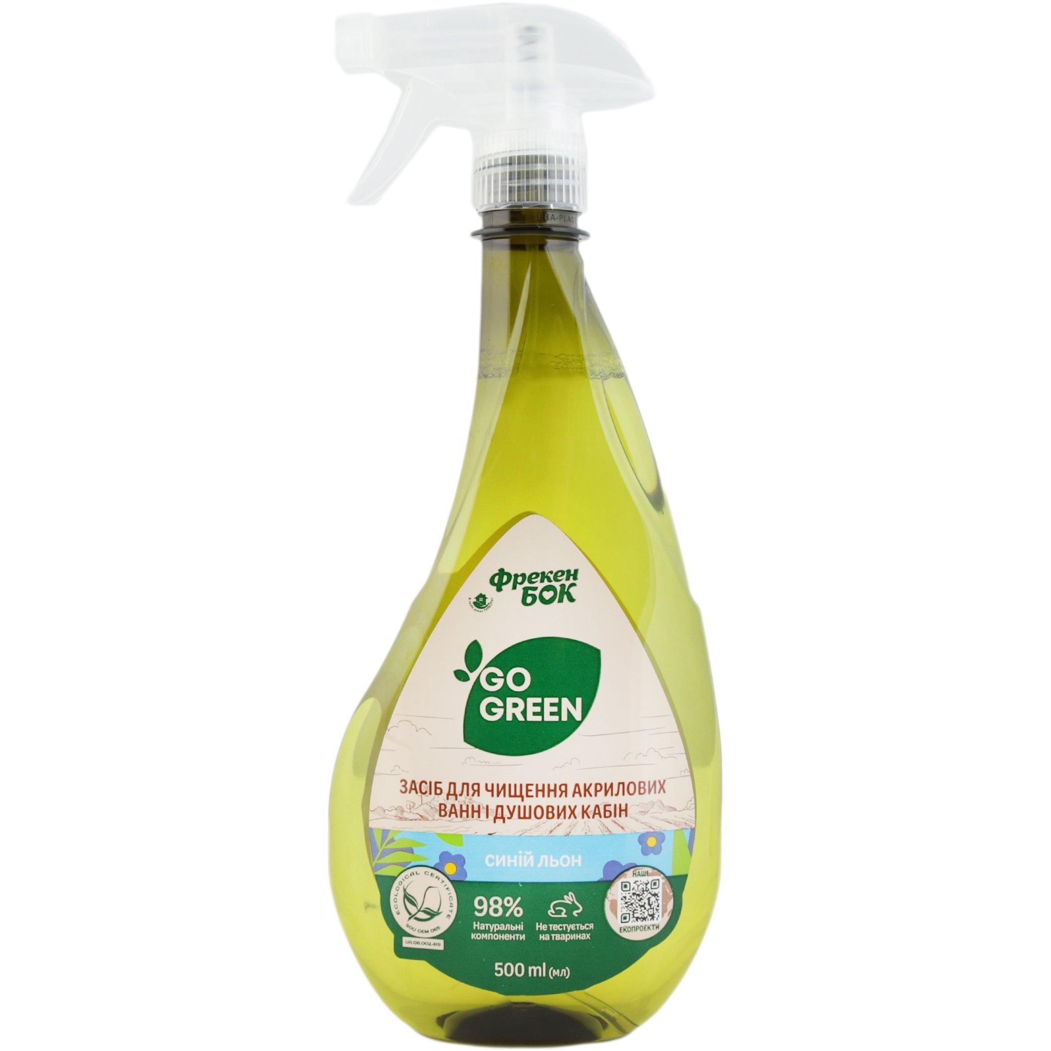 Засіб для акрилових ванн Фрекен Бок Синій льон 500 млфото1