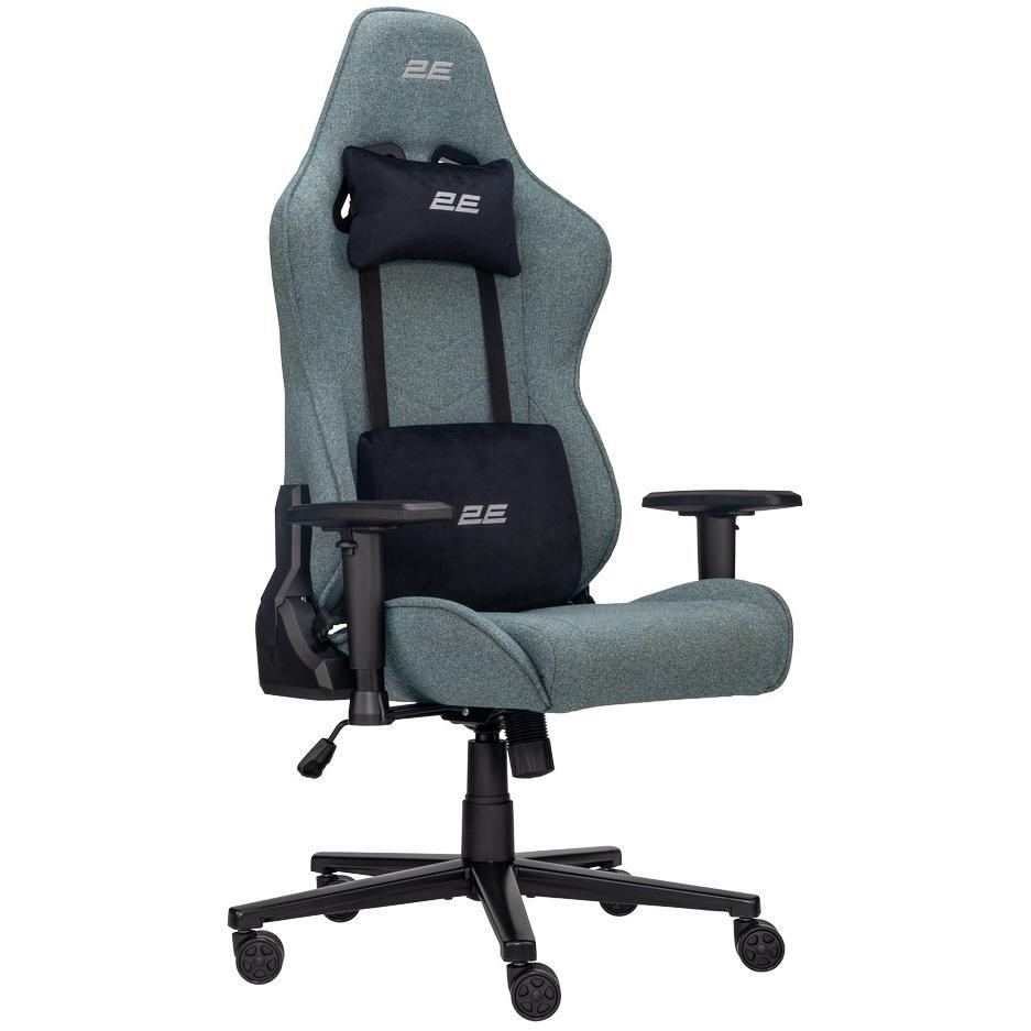 Крісло ігрове 2E Gaming BUSHIDO Lite Dark Greenфото1