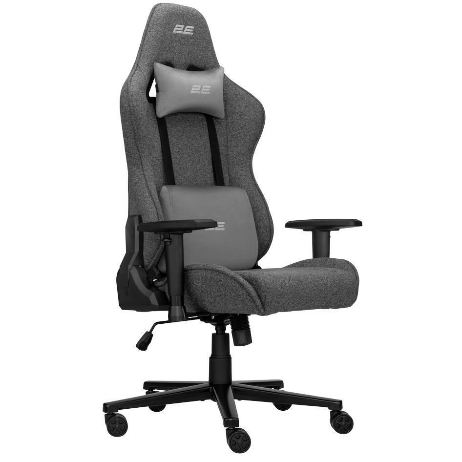 Крісло ігрове 2E Gaming BUSHIDO Lite Dark Greyфото1