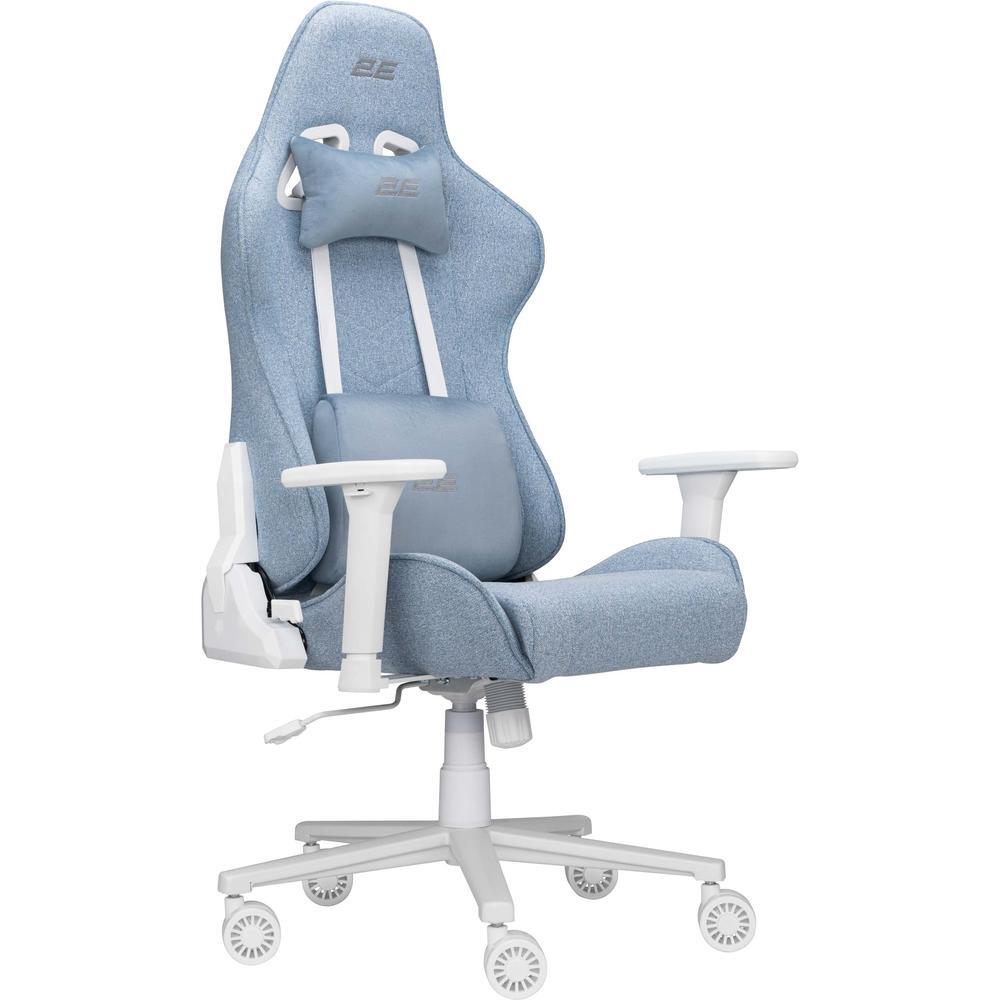 Крісло ігрове 2E Gaming BUSHIDO II WE Light Blueфото1
