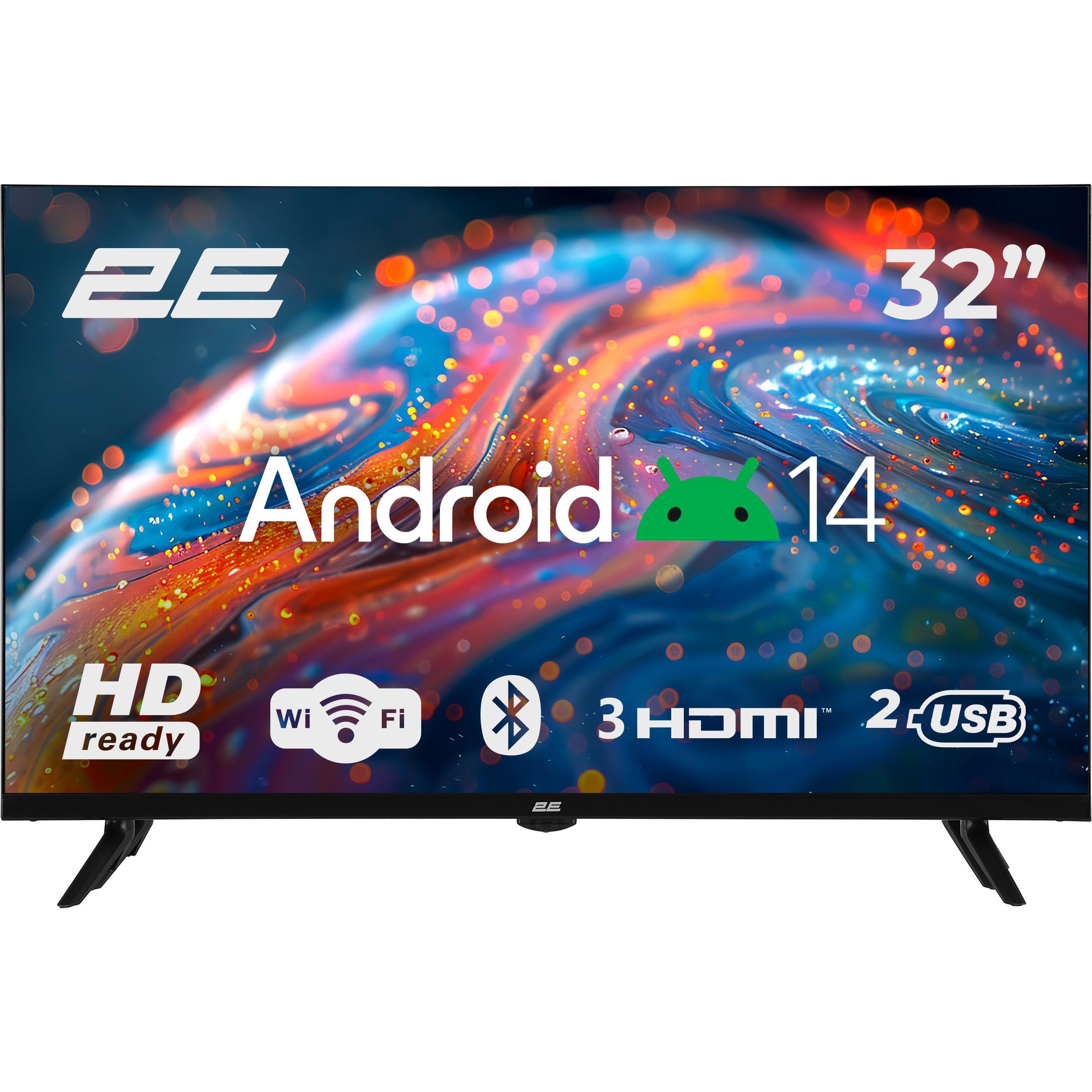 Телевізор 2E 32A07B Android TV (2E-32A07B)фото1