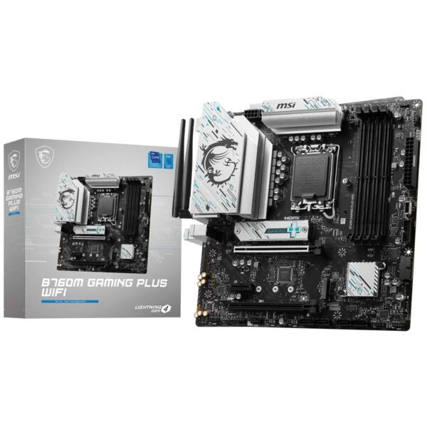 

Материнcкая плата MSI B760M GAMING PLUS WIFI (911-7D99-051)