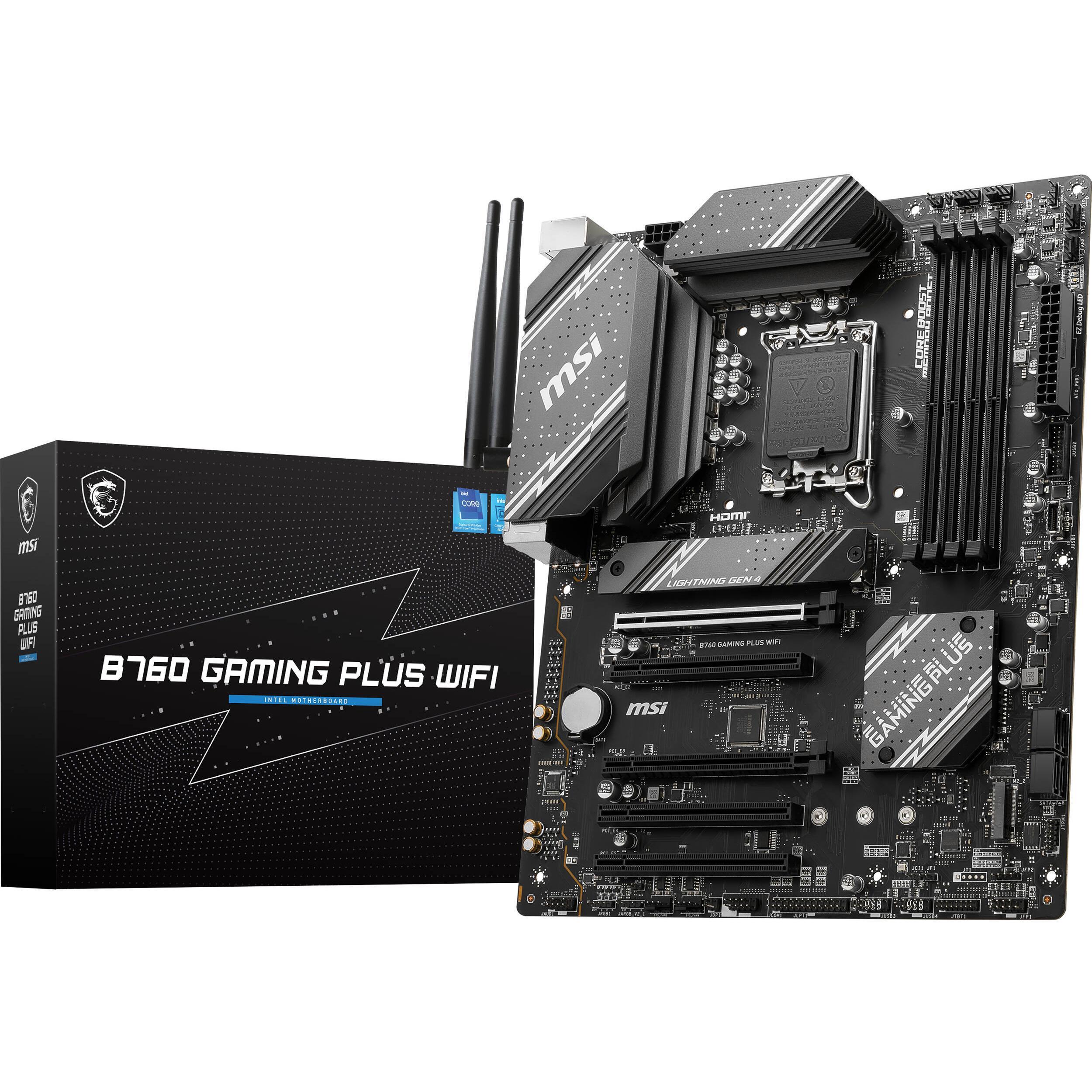 Материнcкая плата MSI B760 GAMING PLUS WIFI (911-7D98-046) фото 1