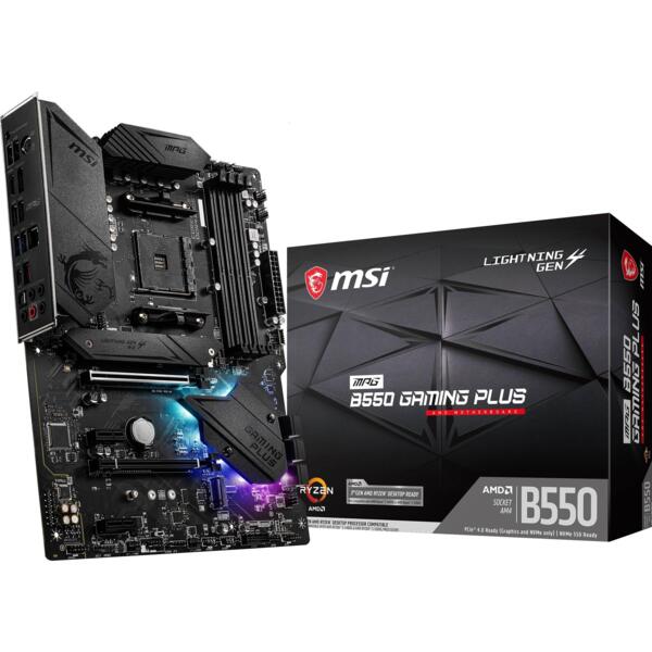 Материнcкая плата MSI MPG B550 GAMING PLUS (911-7C56-075)