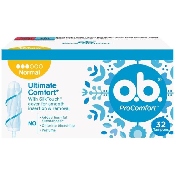 

Тампоны о.b. ProComfort Normal 32 шт