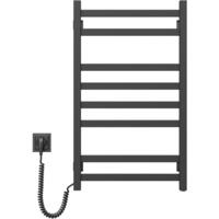 Полотенцесушитель Navin электрический Авангард, 800х480х71мм, кнопка, сталь, черный муар, лев подкл (12-228150-4880)