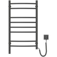 Полотенцесушитель Navin электрический Камелия, 800х480х105мм, таймер-регулятор, сталь, черный, пр подкл (12-207033-4880)