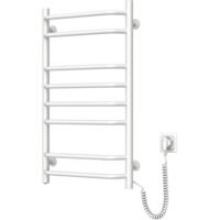 Полотенцесушитель Navin электрический Блюз, 800х480х123мм, кнопка, сталь, белый, правое подключение (12-006030-4880)