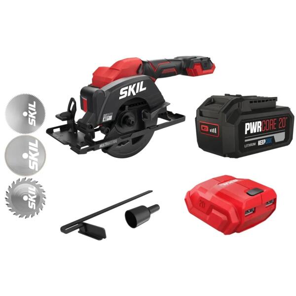 

Пила дисковая аккумуляторная SKIL 3540 CA Compact 20В 1х5А·ч (11071600204)