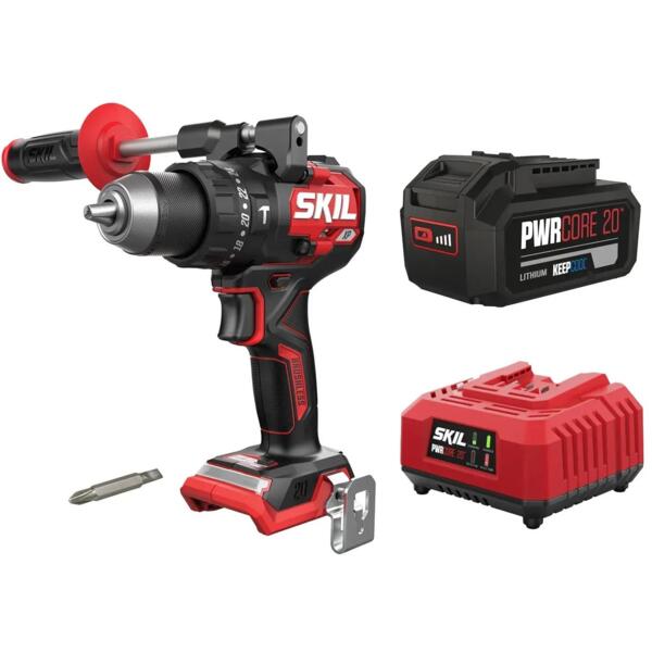 

Шуруповерт-дрель ударний акумуляторний SKIL 3085 CA XP 20В 1х5А·ч (11070100603)
