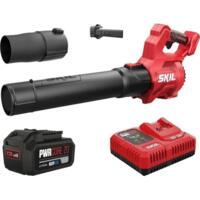 Воздуходув садовый аккумуляторный SKIL 0331 CA 20В, 1х4А·ч (GB1E0331CA+BC1E3111AA)