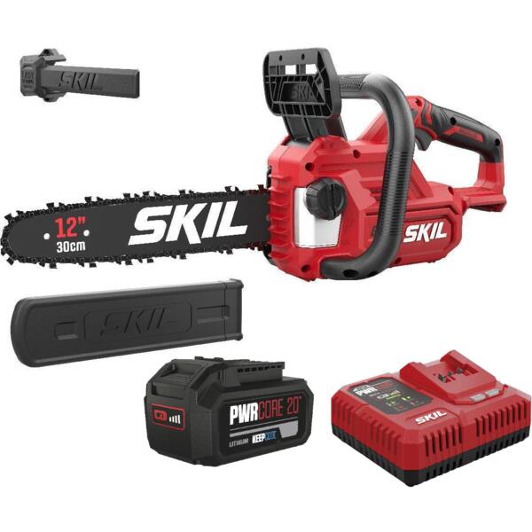 

Пила цепная аккумуляторная SKIL 0534 CA, 20В, 1х4А·ч (GS1E0534CA+BC1E3111AA)