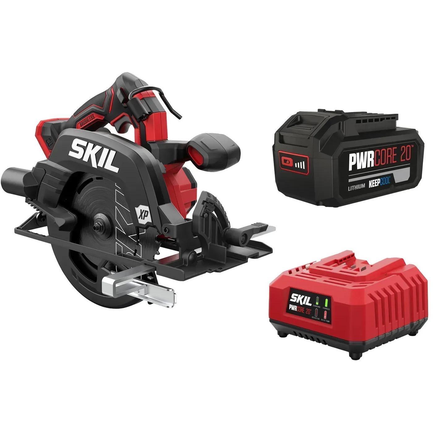 Пила дискова акумуляторна SKIL 3571 CA XP 20В 1х5А·г (11071600303)фото1