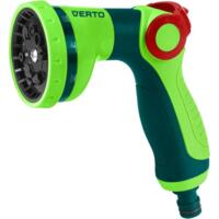 Зрошувач ручний Verto, пістолетний, 1/2"-3/4", 10 функцій (15G717)