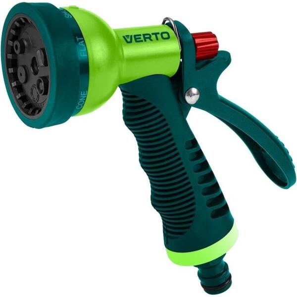 

Ороситель ручной Verto, пистолетный, 1/2"-3/4", 6 функций (15G714)