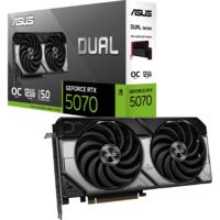 Видеокарта ASUS GeForce RTX 5070 12GB GDDR7 OC DUAL (90YV0M17-M0NA00)