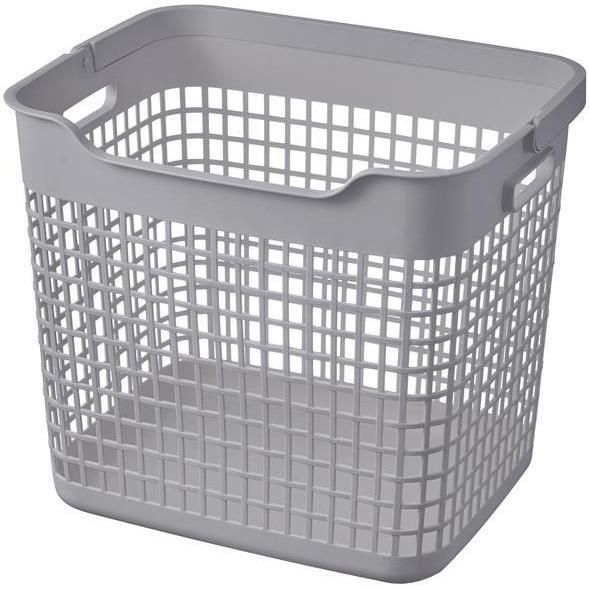 Кошик для білизни ARDESTO 38x29.5x33см 26л сірийфото1