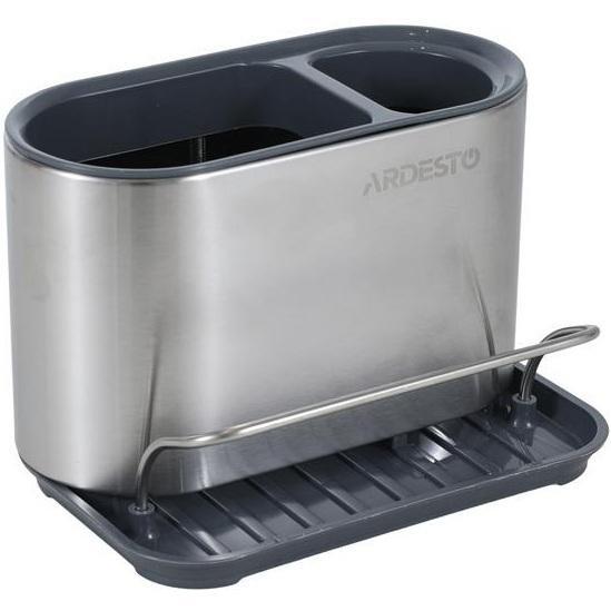 Органайзер для кухни ARDESTO 18x12.3x13см серый темный фото 1