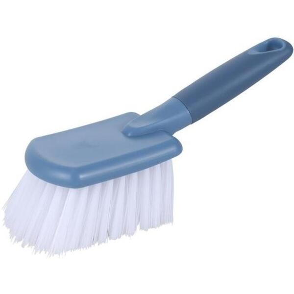 

Щетка для мытья ARDESTO 22х6.8см с ручкой голубой