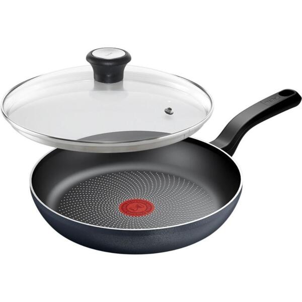 

Сковорода с крышкой Tefal So' Light, 26см, черный (H0560542_SET)