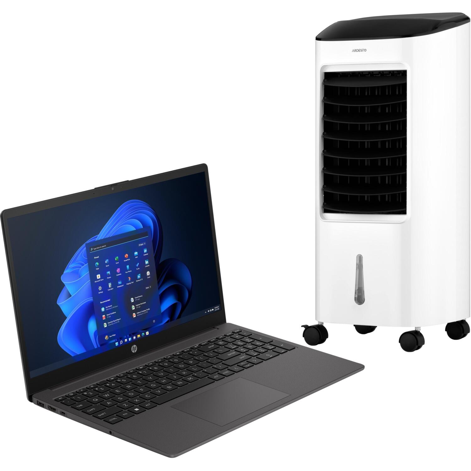 Комплект Ноутбук HP 8X915ES + Вентилятор-охладитель Ardesto ACO-B7 фото