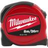 Рулетка Milwaukee Slimline S8-26/25, 8м, 25мм (48227726)