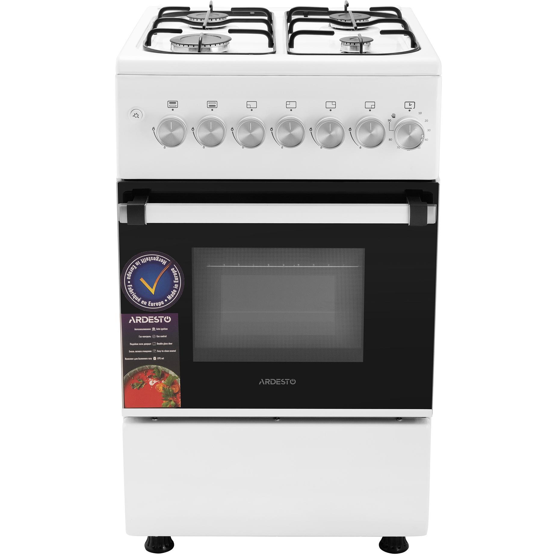 Плита газова ARDESTO FSCF-G50Wфото1