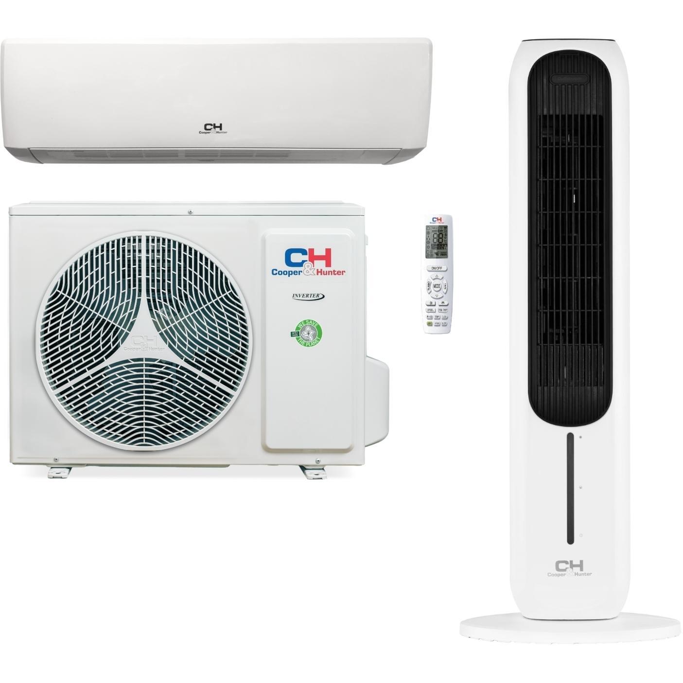 Комплект Cooper&Hunter кондиціонер CH-S09FTXF2-NG + кліматичний комплекс CH-PHF45402EVфото1