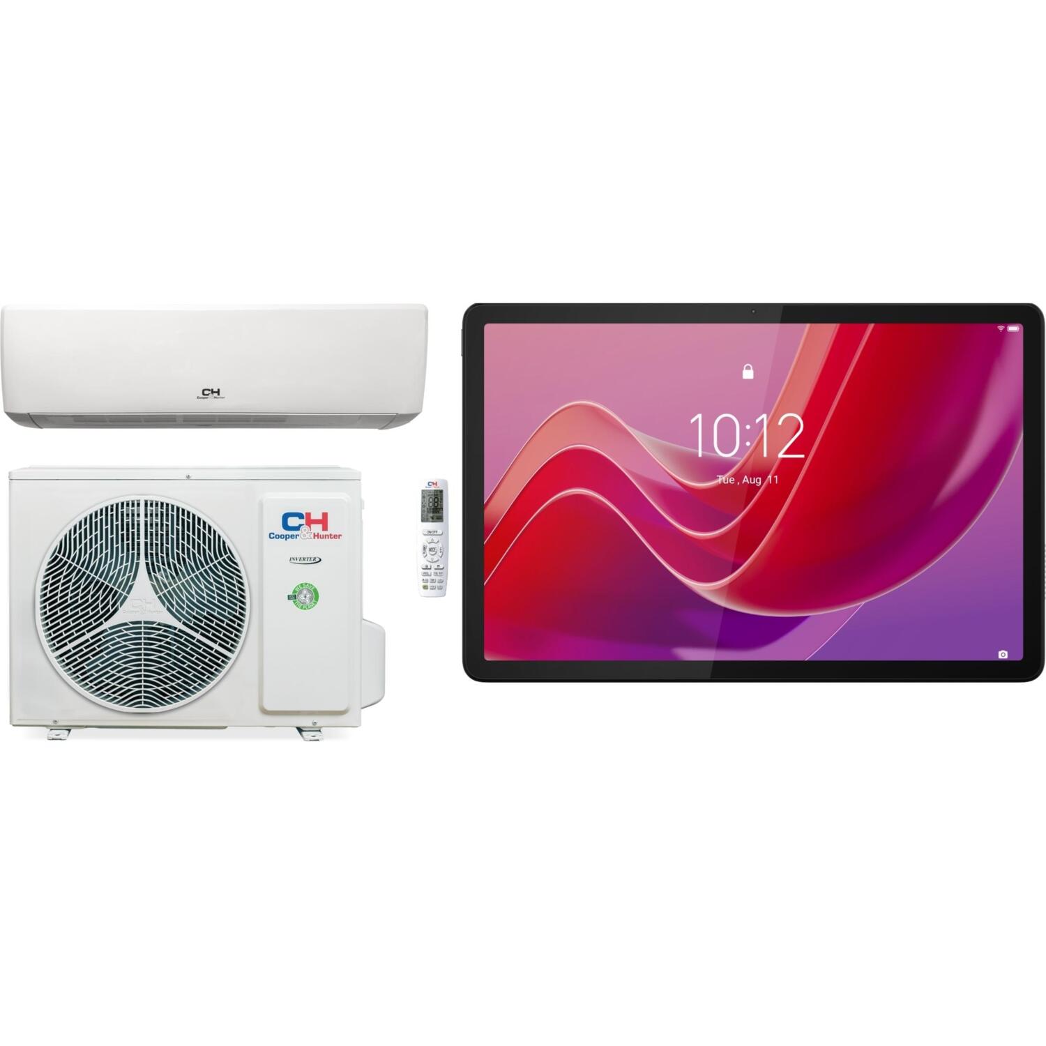 Комплект Кондиционер Cooper&Hunter CH-S09FTXF2-NG + Планшет Lenovo Tab M11 ZADA0299UA фото