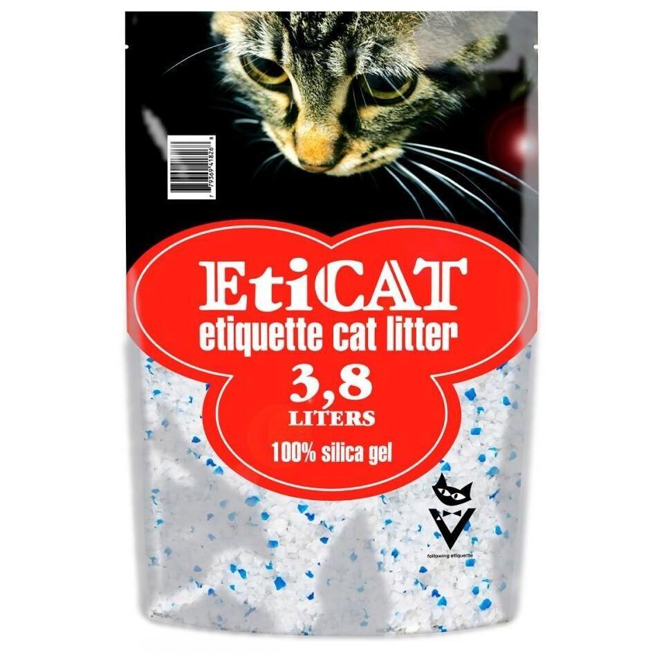 Наполнитель Eti Cat силикагелевый 3,8 л фото 1