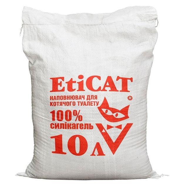 Наполнитель Eti Cat силикагелевый 10 л фото 