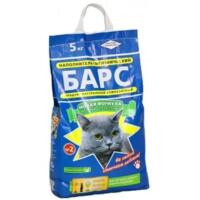 Наполнитель бентонитовый Барс №2 крупный 2,5-5 мм с ароматом лаванды 5 кг