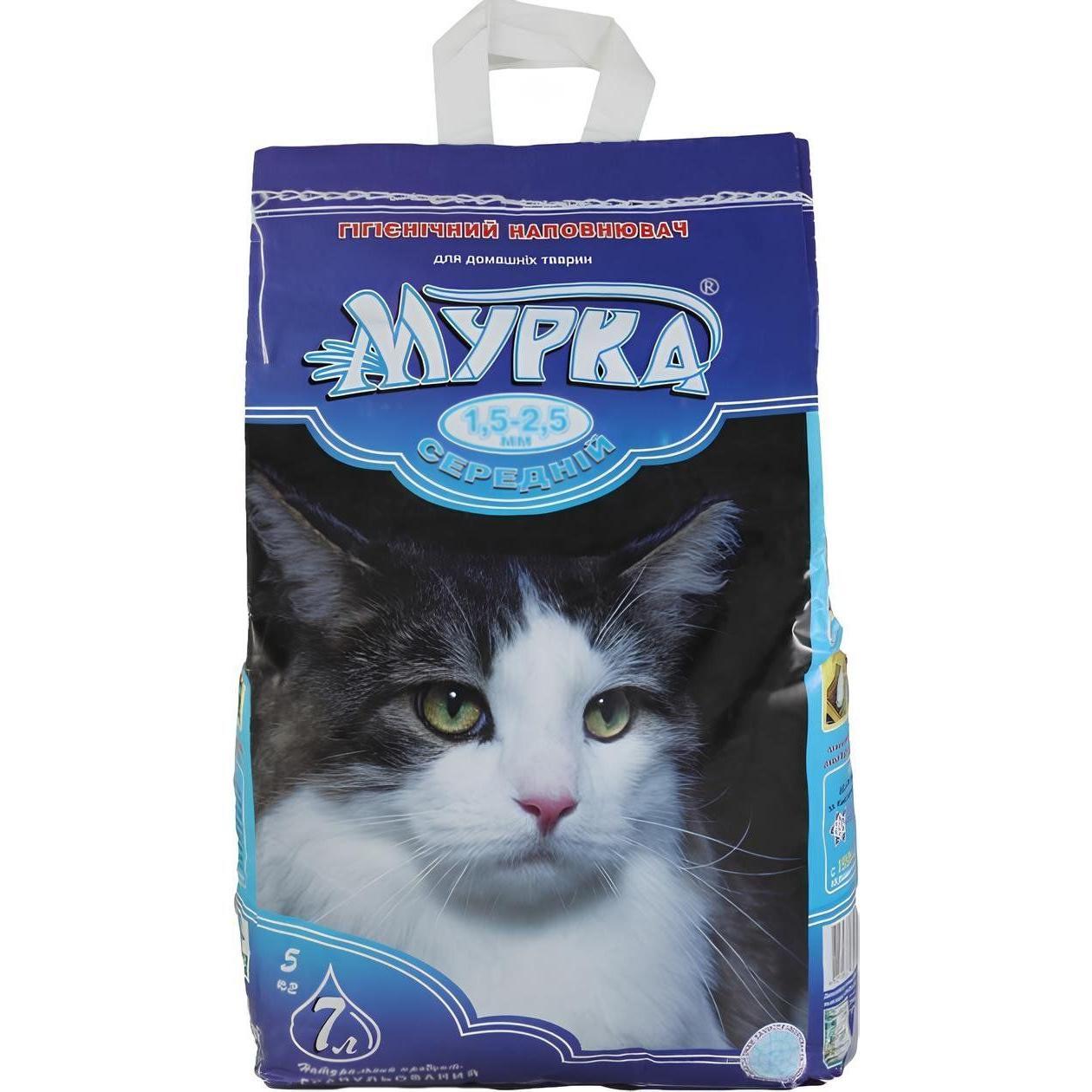 Наполнитель Мурка средний 1,5-2,5 мм 5 кг фото 1