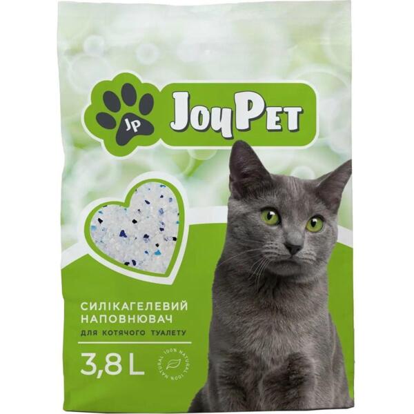 

Наполнитель для кошачьих туалетов JoyPet, силикагелевый 3,8л/1,6кг