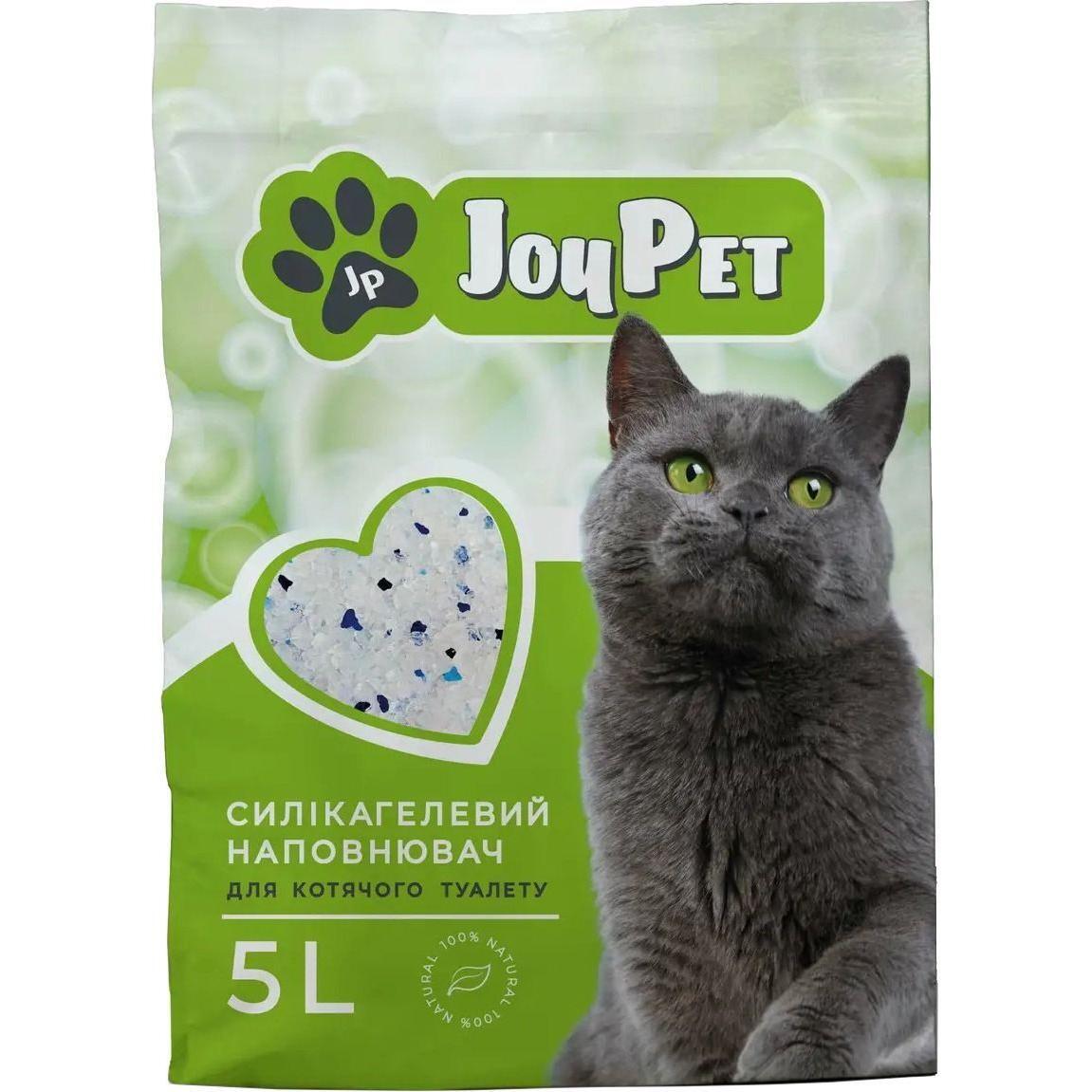 Наполнитель для кошачьих туалетов JoyPet, силикагелевый 5л/2,1кг фото 1